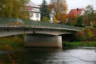 Pfohren, a K 5749 út hídja a Dunán
