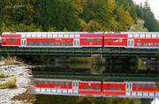 Immendingen, az Offenburg - Singen vasútvonal hídja a Dunán