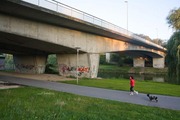 Ulm, Konrad-Adenauer-Brücke a B 10/B 28 úton